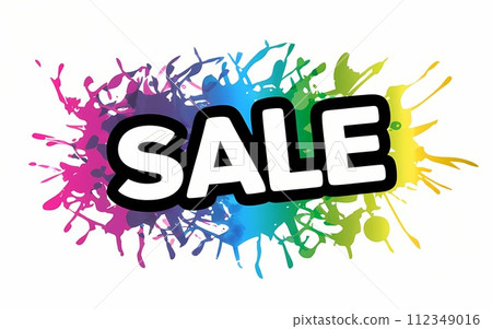 vector, sale, comic 112349016