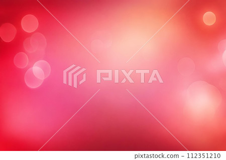 Abstract gradient smooth Blurred Bokeh RED background image 112351210