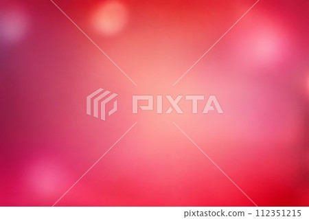 Abstract gradient smooth Blurred Bokeh RED background image 112351215