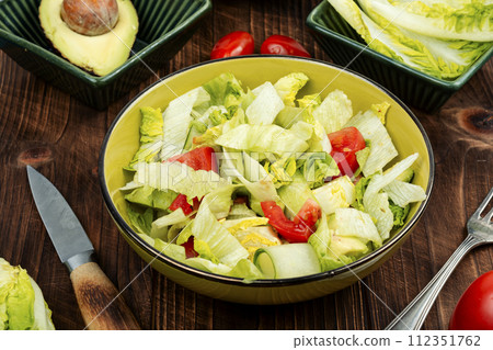 Lettuce salad mix. Lettuce salad mix. 112351762