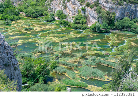 Waterfall in Krka National Park Waterfall in Krka National Park 112353381