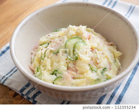 Delicious potato salad 112355234