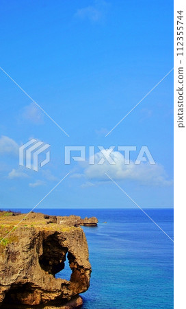 Scenery of Cape Manza, Okinawa Prefecture 112355744