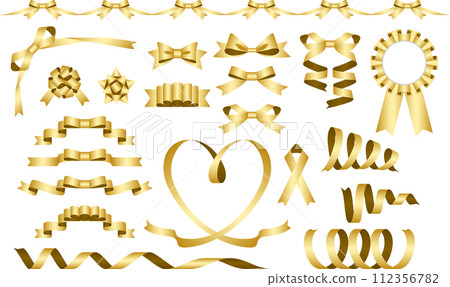 Ribbon set gold mat 2 Ribbon set gold mat 2 112356782