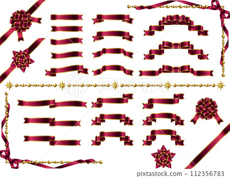 Ribbon border set 1-2 Ribbon border set 1-2 112356783