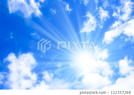 Light in the sky 112357269