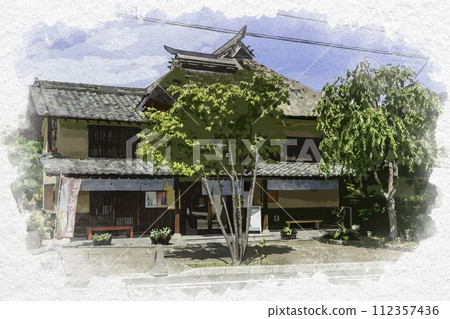 水彩風格小布施館天爸爸店 長野縣小布施町 112357436