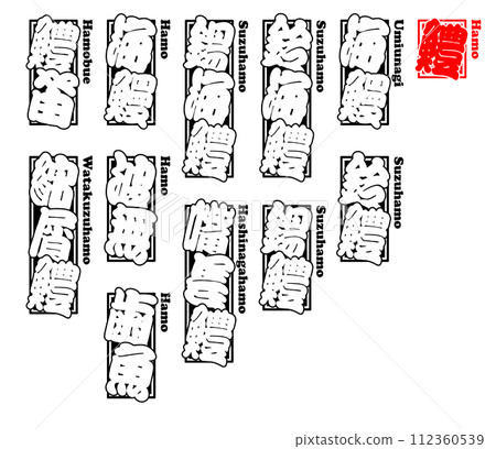 Hamo Conger eel (Romanization) 112360539