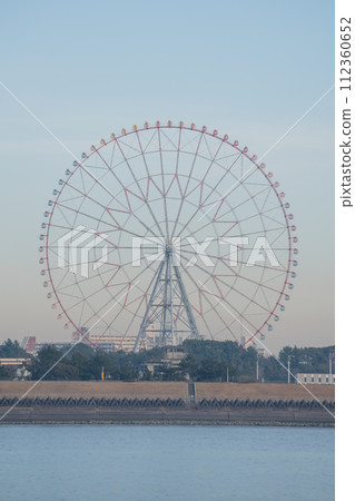 Colorful Ferris wheel at the amusement park 09 Colorful Ferris wheel at the amusement park 09 112360652