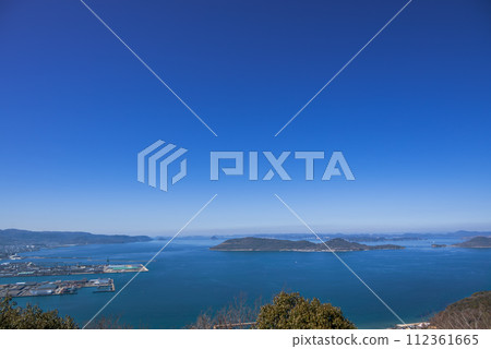 從屋島展望台眺望瀨戶內的風景 112361665