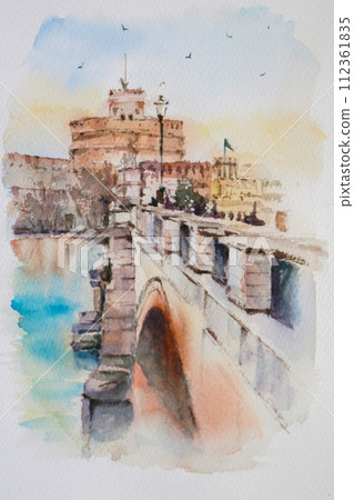 意大利羅馬Sant'Angelo城堡 意大利羅馬Sant'Angelo城堡 112361835