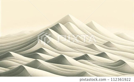 沙漠/沙丘背景 112361922