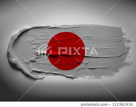 概念性的日本國旗 112362438