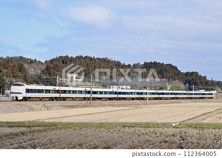 Hokuriku Main Line Daishoji-Ushinotani JR West 683 series 4000 series B40 formation (Kyoto) Thunderbird Hokuriku Main Line Daishoji-Ushinotani JR West 683 series 4000 series B40 formation (Kyoto) Thunderbird 112364005