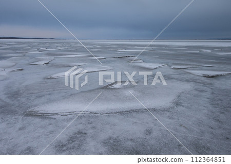 Notsuke Bay during the cold season 112364851