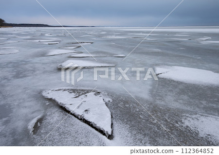 Notsuke Bay during the cold season Notsuke Bay during the cold season 112364852