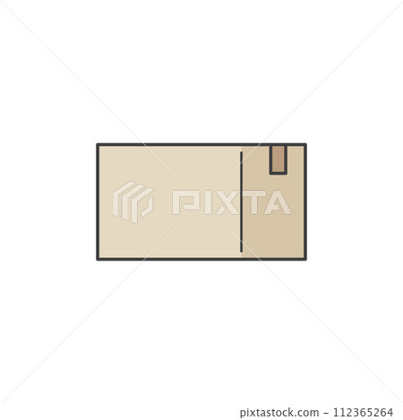Simple cardboard illustration material Simple cardboard illustration material 112365264