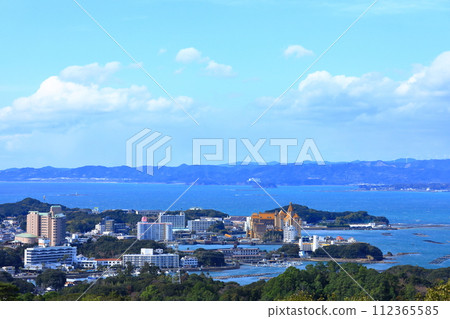 Shirahama hot spring town scenery Shirahama hot spring town scenery 112365585