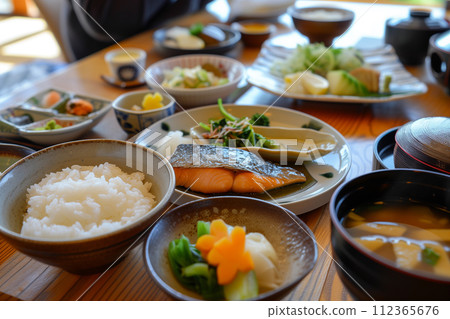 日式早餐“AI生成圖像” 112365676