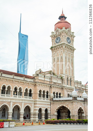 Beautiful scenery of Sultan Abdul Samad Building in Kuala Lumpur Beautiful scenery of Sultan Abdul Samad Building in Kuala Lumpur 112366836