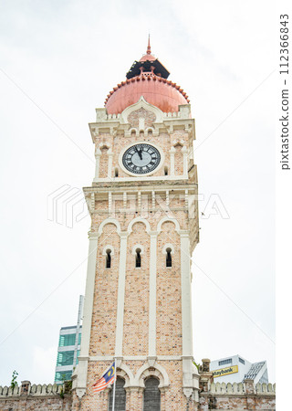Beautiful scenery of Sultan Abdul Samad Building in Kuala Lumpur 112366843