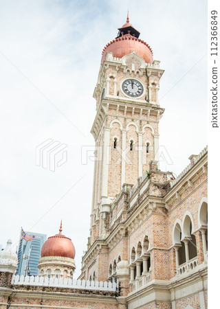 Beautiful scenery of Sultan Abdul Samad Building in Kuala Lumpur Beautiful scenery of Sultan Abdul Samad Building in Kuala Lumpur 112366849