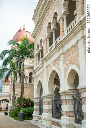 Beautiful scenery of Sultan Abdul Samad Building in Kuala Lumpur 112366852
