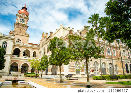 Beautiful scenery of Sultan Abdul Samad Building in Kuala Lumpur 112366857