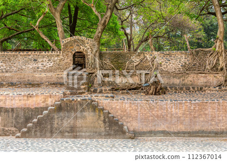 UNESCO Fasilides Bath, Gondar Ethiopia, Africa culture architecture 112367014