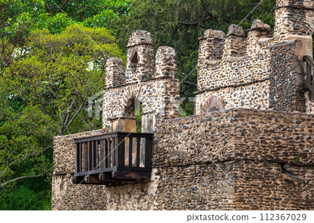 UNESCO Fasilides Bath, Gondar Ethiopia, Africa culture architecture UNESCO Fasilides Bath, Gondar Ethiopia, Africa culture architecture 112367029