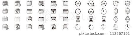 icon, icons, time 112367191