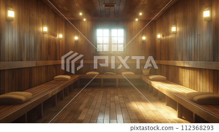sauna 112368293
