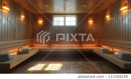 sauna 112368298