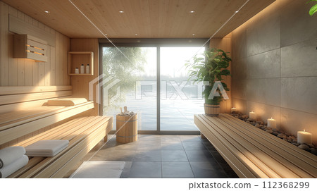 sauna 112368299