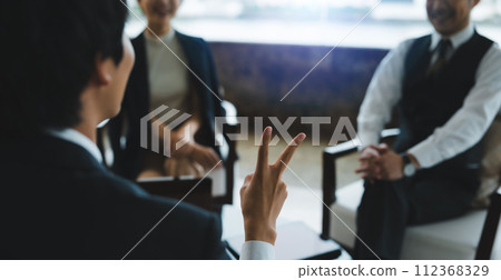 Portrait shoot in a luxury lounge Portrait shoot in a luxury lounge 112368329