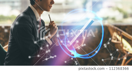 Portrait shoot in a luxury lounge 112368366