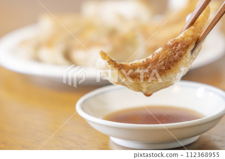 Dumplings gyoza dumplings 112368955