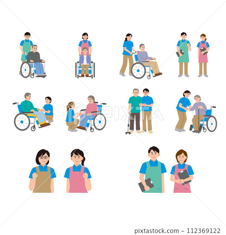 一套護理插圖 112369122