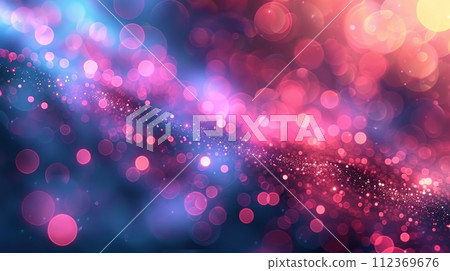 A holographic background features gradient mesh, bokeh lights, and fluid shapes in a seamless blend. A holographic background features gradient mesh, bokeh lights, and fluid shapes in a seamless blend. 112369676