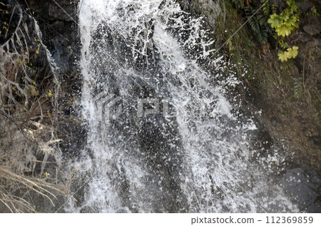 Flow of waterfall 112369859