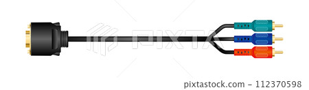 Landscape conversion cable_D-Terminal Video Cable_Male_RCA Plug With Landscape conversion cable_D-Terminal Video Cable_Male_RCA Plug With 112370598