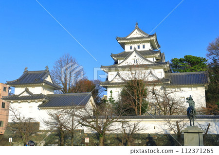 [Gifu Prefecture] Ogaki Castle in sunny weather 112371265