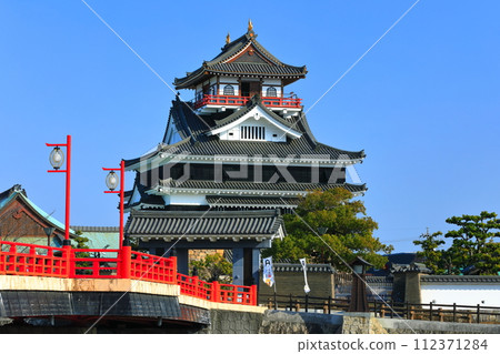 [愛知縣]五條川大手橋和清洲城 112371284