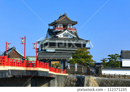 [愛知縣]五條川大手橋和清洲城 112371285