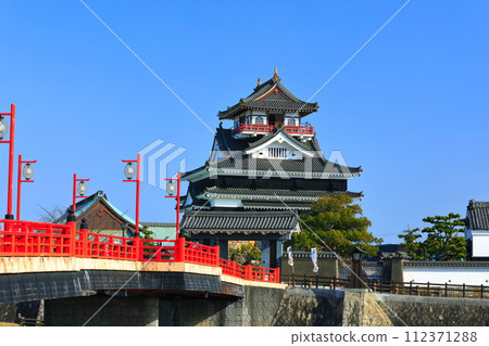 [愛知縣]五條川大手橋和清洲城 112371288