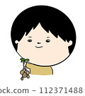 person who dug potatoes 112371488