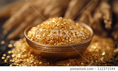 一粒穀子一天一萬次的影像 112371544