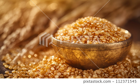 一粒穀子一天一萬次的影像 一粒穀子一天一萬次的影像 112371545