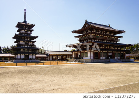 [Nara Prefecture] Yakushiji Temple, Nara City (Photo taken on February 28, 2024) 112372273