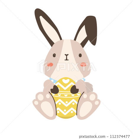 happy bunny rabbit cartoon easter happy bunny rabbit cartoon easter 112374477